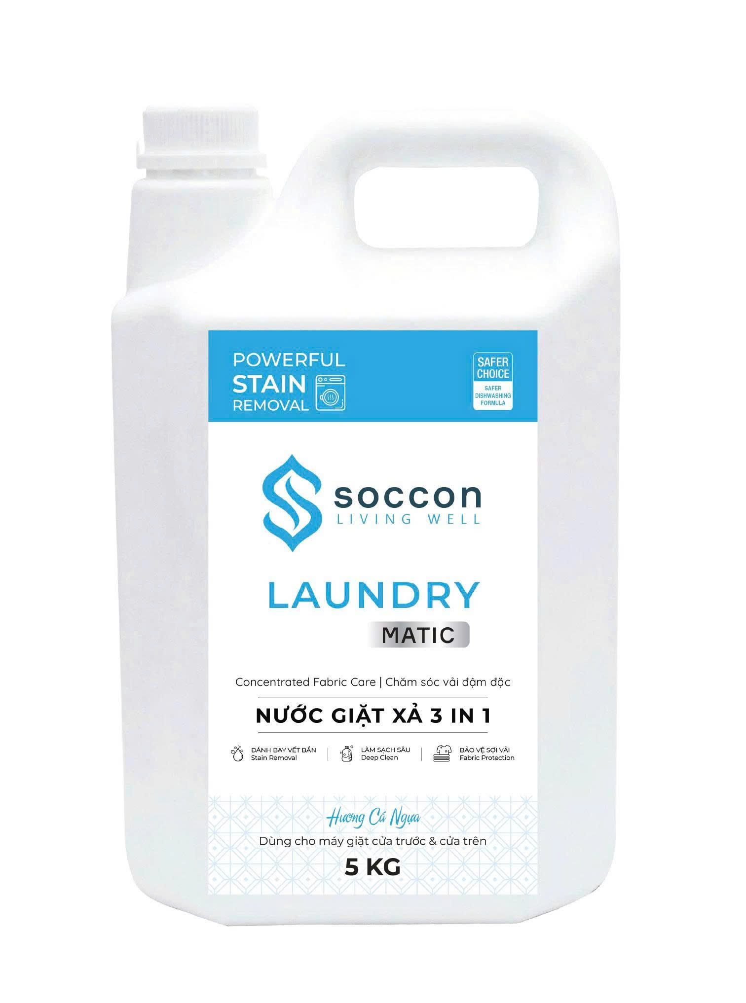 Nước giặt  Soccon 5 Kg